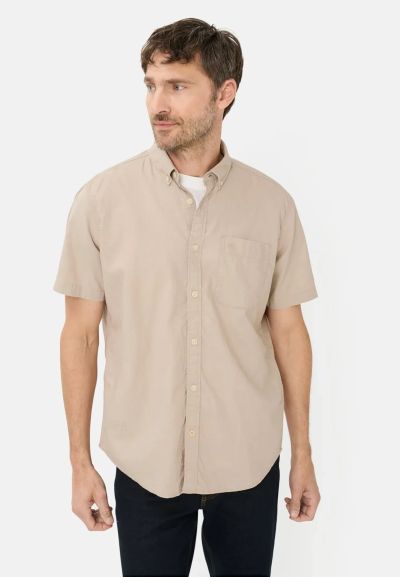 Светла риза Camel Active, лен и памук