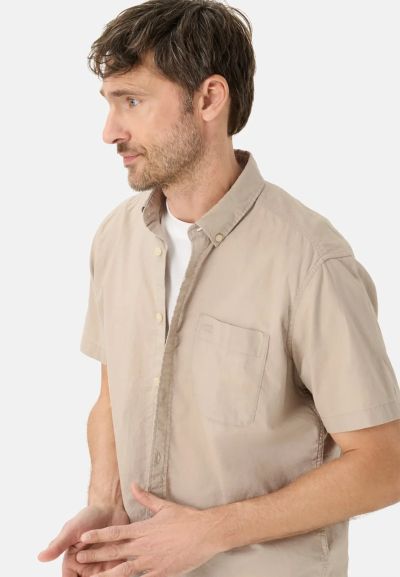Светла риза Camel Active, лен и памук