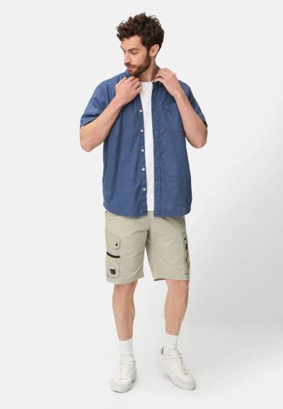 Синя риза Camel Active, лен и памук