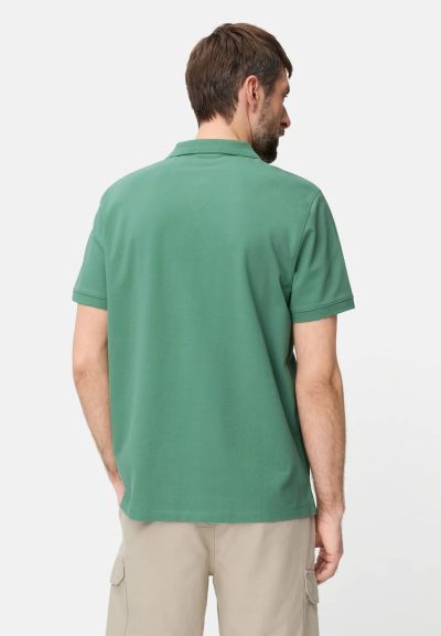 Зелена тениска с яка Camel Active