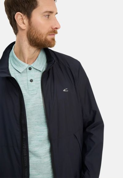 Тениска с яка и копчета Camel Active