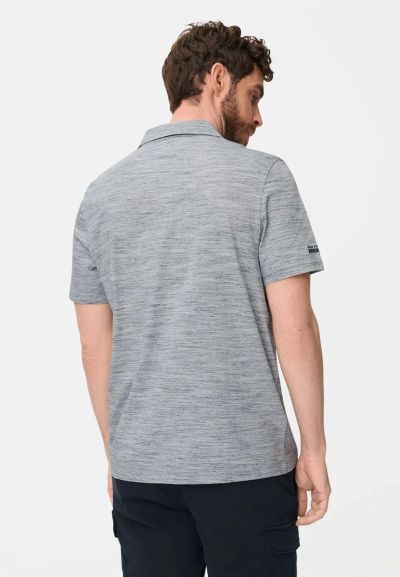 Тениска с яка и копчета Camel Active