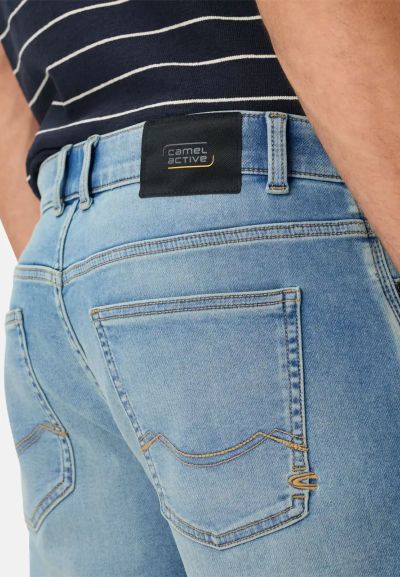 Светли дънкови бермуди Camel Active