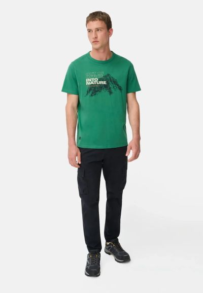 Зелена тениска Camel Active с принт