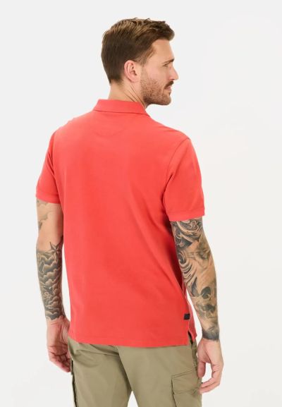 Червена блуза с яка Camel Active