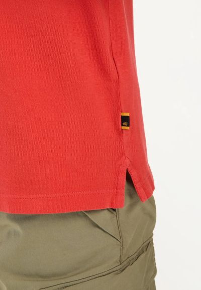 Червена блуза с яка Camel Active