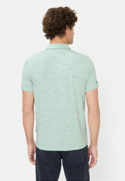 Светла тениска с яка Camel Active