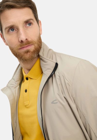 Жълта тениска с яка Camel Active