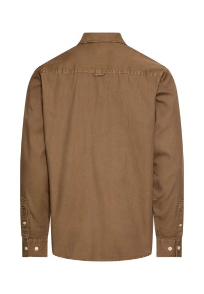 Кафява риза с дълъг ръкав Camel Active