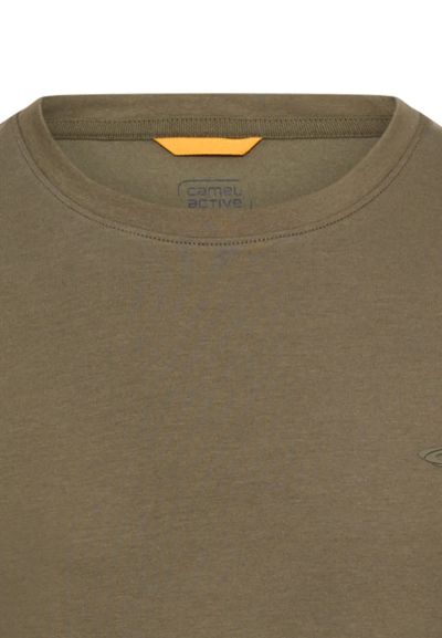 Тъмно зелена тениска Camel Active еластична в 4 посоки