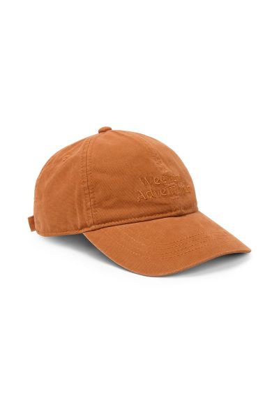 Бейзболна шапка Camel Active, цвят брик