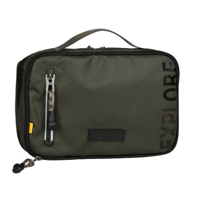 Тъмно зелена чантичка Camel Active за баня