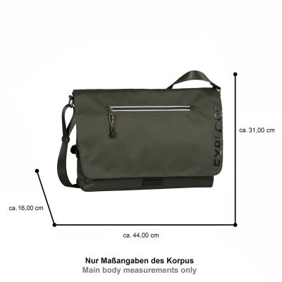 Чанта Camel Active в цвят каки