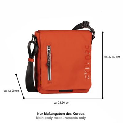 Червена чантичка за рамо Camel Active 