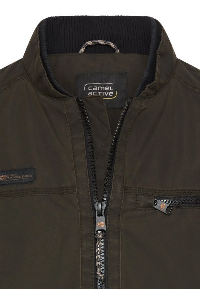 Тъмно кафяво късо яке Camel Active