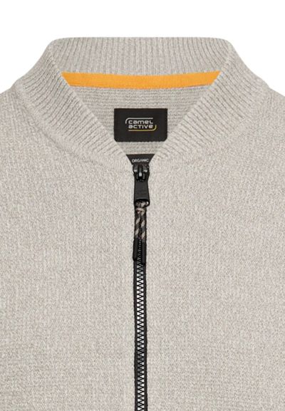 Светла памучна жилетка Camel Active