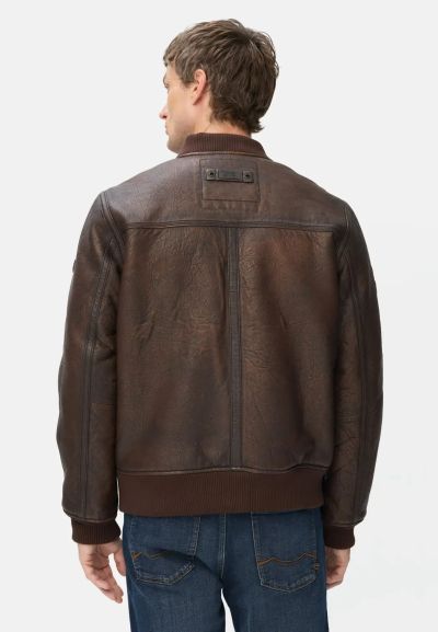 Кожено яке Camel Active тип бомбър