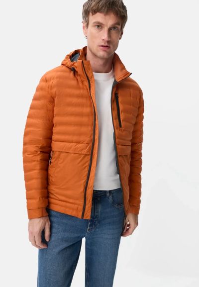 Оранжево капитонирано яке с качулка Camel Active, teXXXactive® 