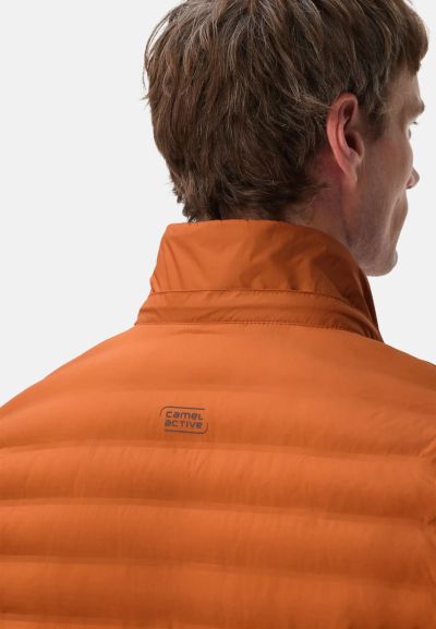 Оранжево капитонирано яке с качулка Camel Active, teXXXactive® 