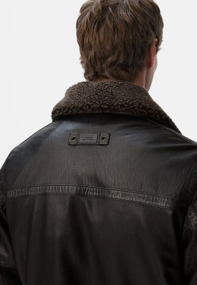 Кожено яке Camel Active с подвижна яка