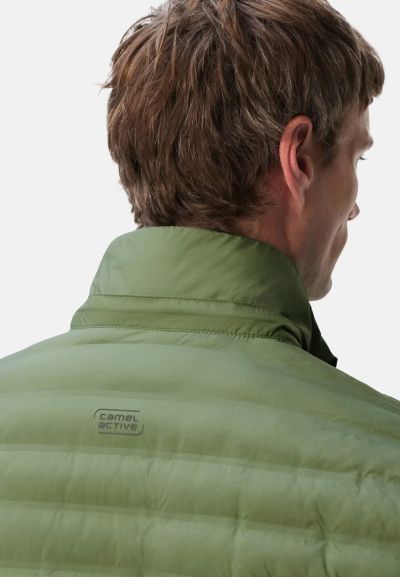 Зелено капитонирано яке с качулка Camel Active, teXXXactive® 