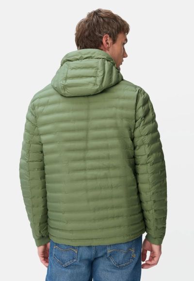 Зелено капитонирано яке с качулка Camel Active, teXXXactive® 