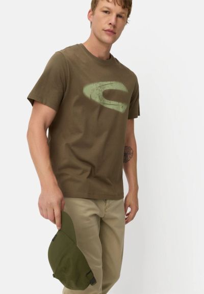 Тъмна лого тениска Camel Active