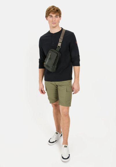 Блуза с дълъг ръкав Camel Active, микс от две материи