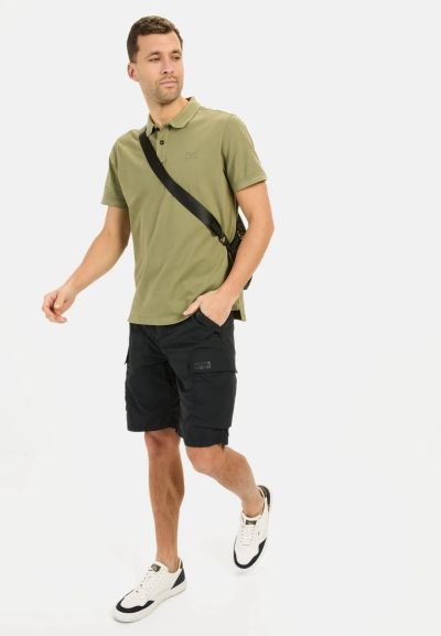 Зелена блуза с яка Camel Active