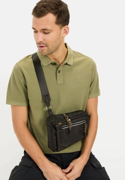 Зелена блуза с яка Camel Active