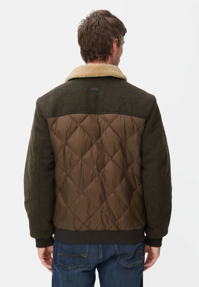 Кафяв бомбър Camel Active с подвижна яка