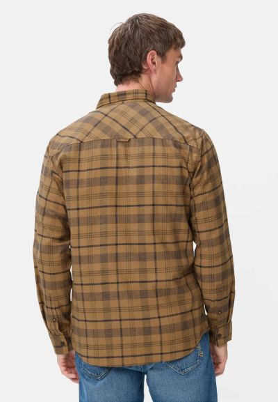 Кафява карирана риза Camel Active
