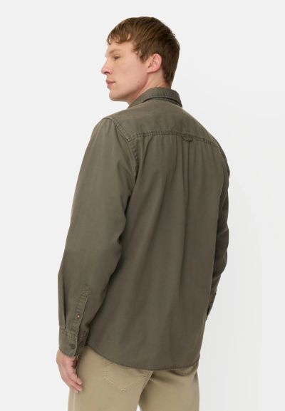 Кафява риза с дълъг ръкав Camel Active