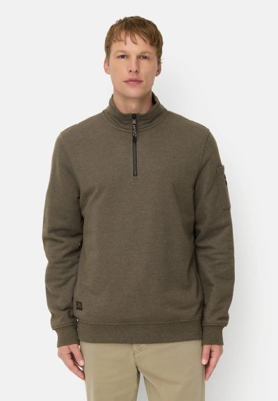 Тъмна блуза с цип Camel Active