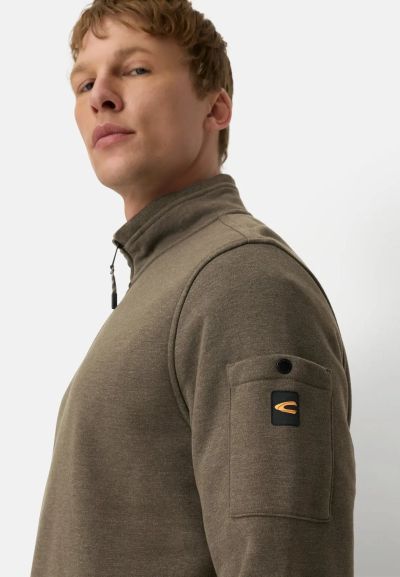 Тъмна блуза с цип Camel Active