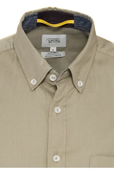 Едноцветна риза Camel Active с един джоб