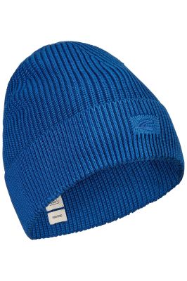 Синя плетена шапка Camel Active, органичен памук