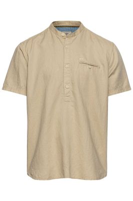 Риза с къс ръкав Camel Active, лен и памук