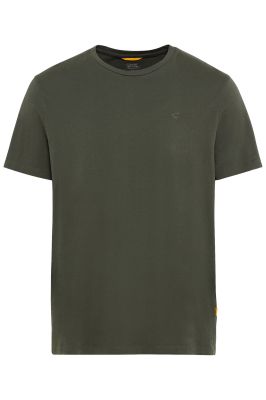 Едноцветна зелена тениска