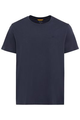 Едноцветна тъмно синя тениска
