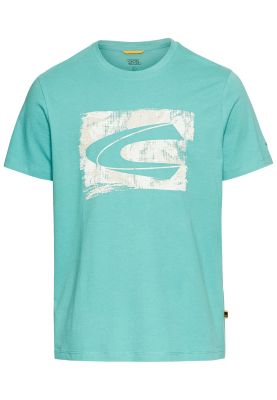 Зелена тениска с лого Camel Active