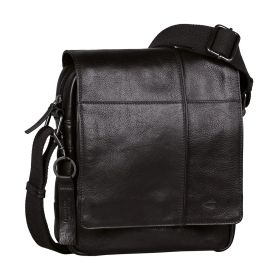 Черна кожена чанта Camel Active 