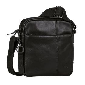Черна кожена чантичка Camel Active 