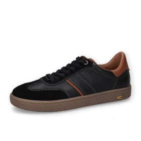 Черни сникърси Camel Active, кожа Напа