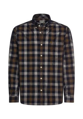 Кафява карирана риза Camel Active