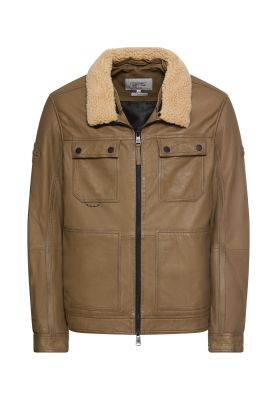 Кожено яке с подвижна яка Camel Active
