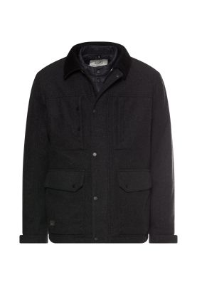 Яке с агнешка вълна и подвижни ревери Camel Active