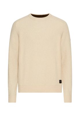 Светъл пуловер Camel Active, чиста вълна 