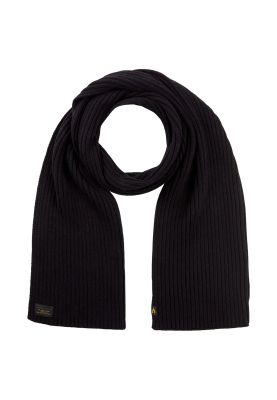 Черен плетен шал Camel Active, с кашмир