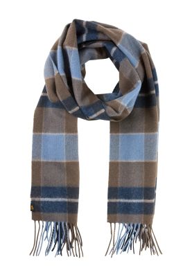 Кариран вълнен шал Camel Active